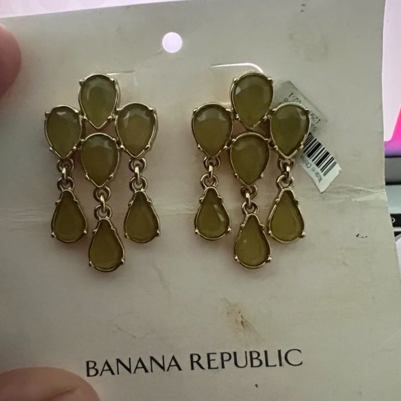 Banana Republic earrings never used - Picture 2 of 3